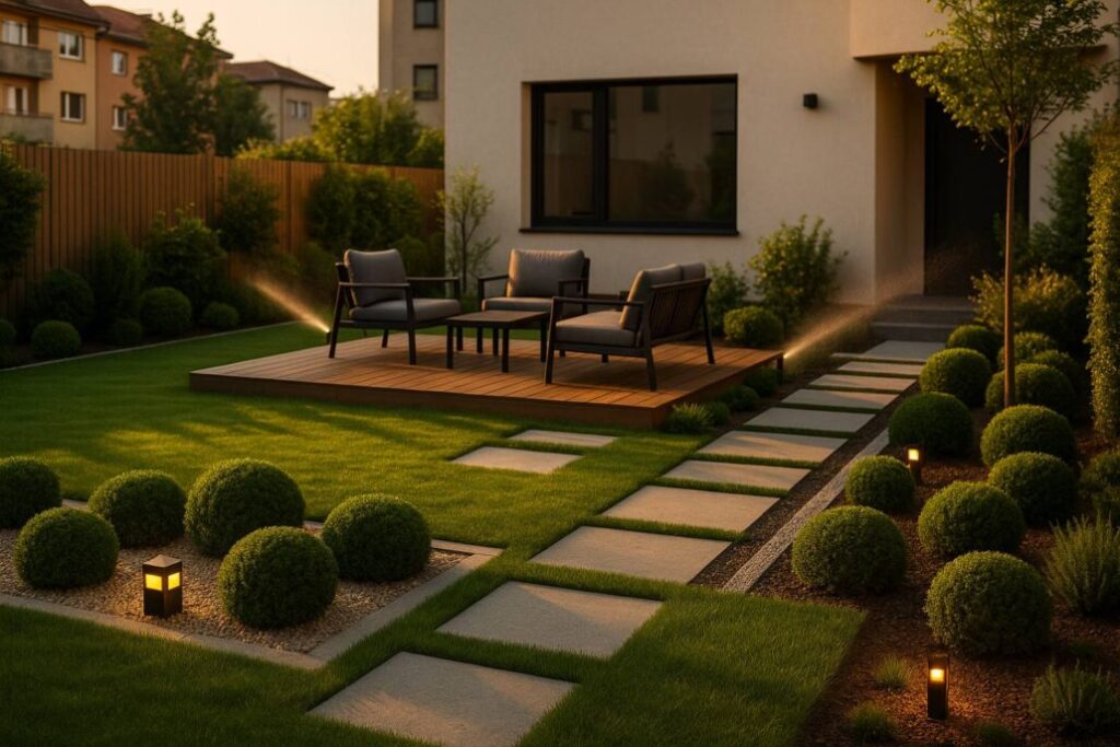 Design gradini moderne Bucuresti – Arta verde care iti transforma curtea